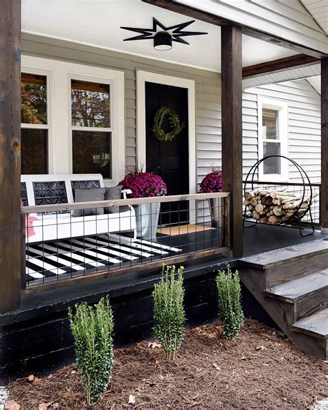 unique front porch railing ideas